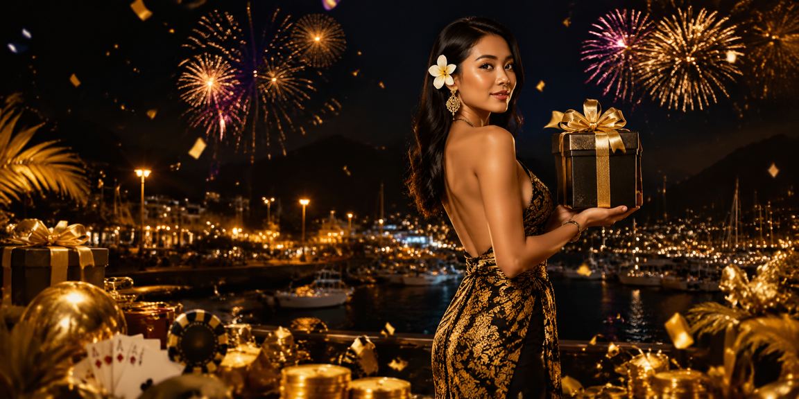 Suasana permainan kartu dan festival hiburan casino di Indonesia
